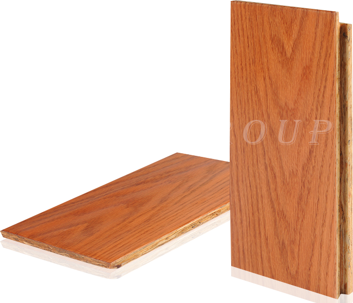 OSB新型强化地板--橡木人字拼色