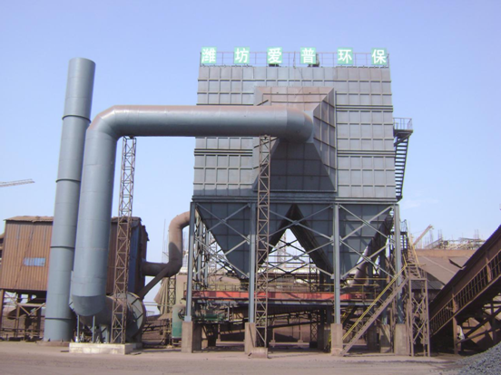 山東魯麗鋼鐵有限公司燒結機尾熱振篩、轉運除塵