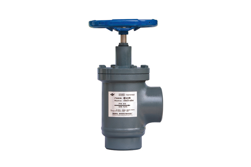 Right angle forged steel cut-off valve, cut-off valve series