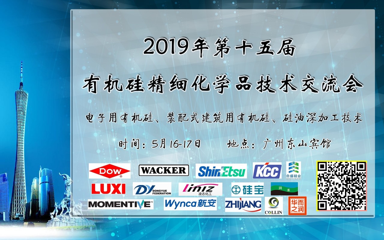 飞度应邀参加2019年第十五届有机硅技术交流大会