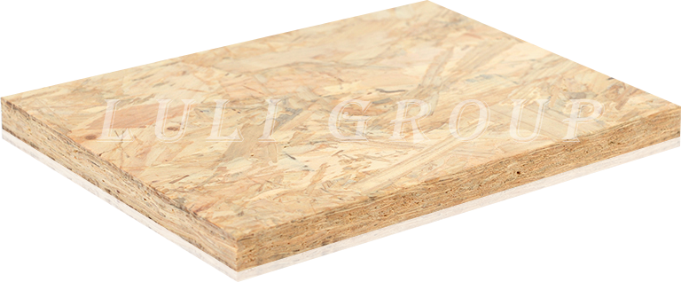 Three layer OSB flooring substrate
